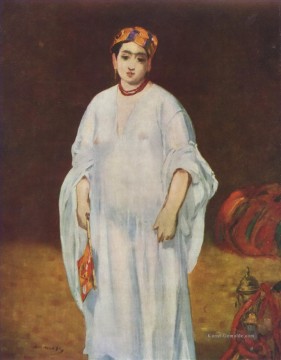  Eduard Kunst - Junge Frau in orientalischem Gewand Eduard Manet